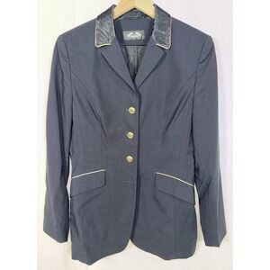 Cavalier Equestrian Horse Show Coat Jacket Women's 40 US 8 Navy‎ Blue